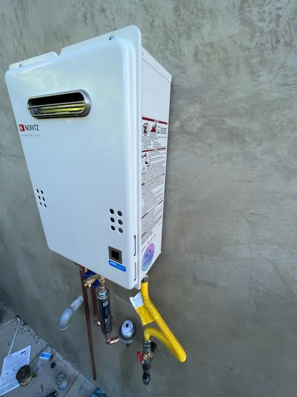 Tankless water heater installation for Bittners Mill homes